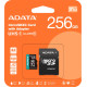 Карта пам'яті ADATA 256GB microSD class 10 UHS-I U3 V30 A2 Premier Pro SD 6.0 (AUSDX256GUI3V30SA2-RA1)