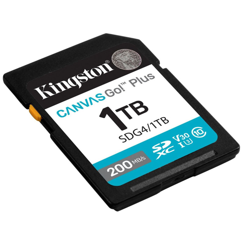 Карта пам'яті Kingston 1TB SDXC 10 UHS-I U3 V30 Canvas Go Plus G4 (SDG4/1TB)
