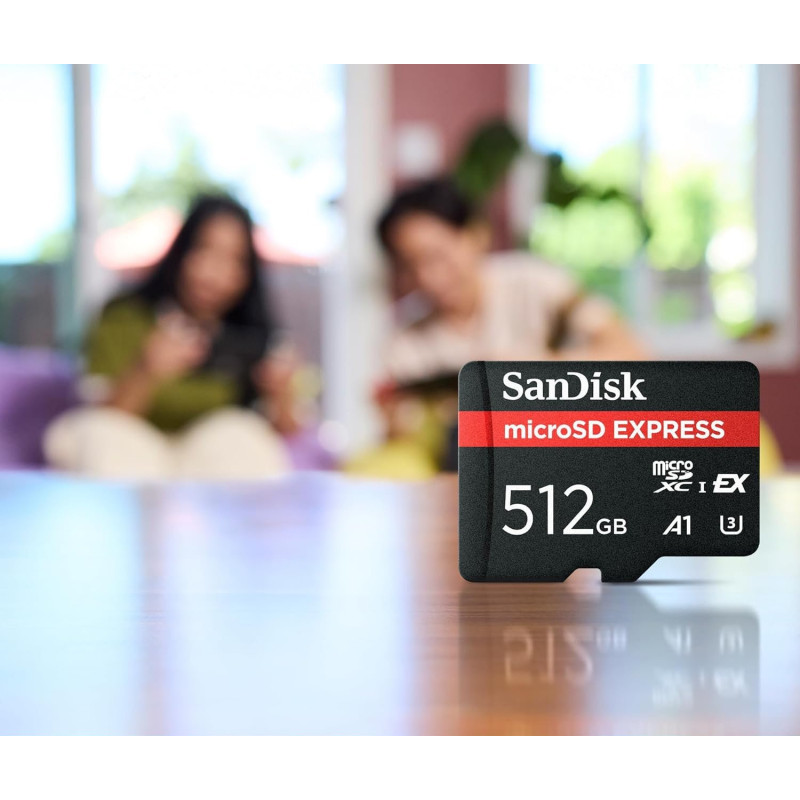 Карта пам'яті SanDisk 512GB microSDXC class 10 UHS-I U3 A1 Express (SDSQXFN-512G-GN4NN)
