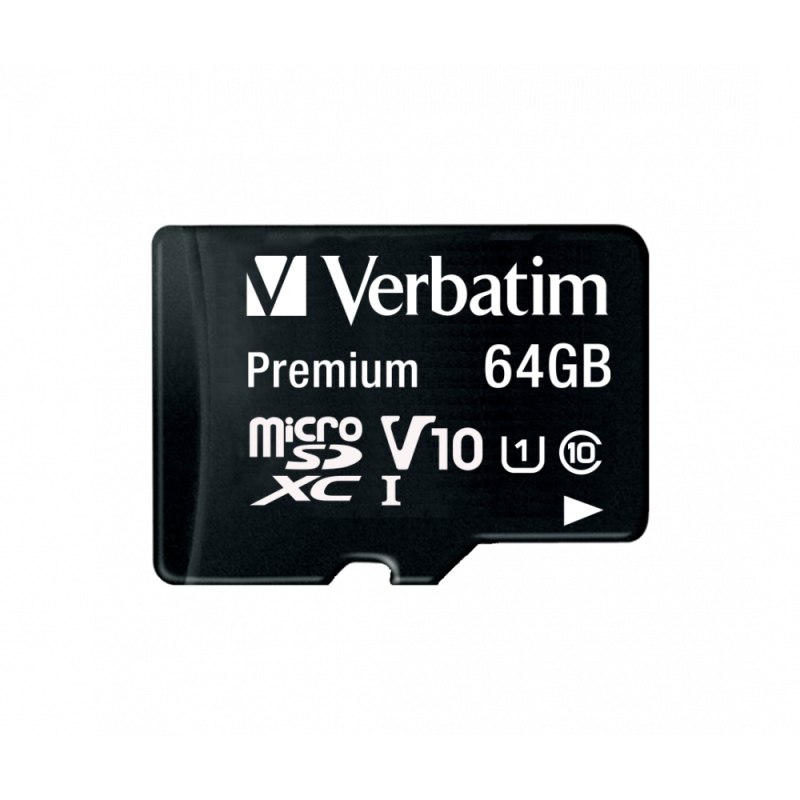 Карта пам'яті Verbatim 64GB microSDHC Class 10 (44084)