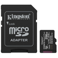 Карта пам'яті KINGSTON 256GB microSDXC Canvas Select Plus Gen3+ Adapter (SDCS3/256GB)