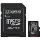 Карта пам'яті KINGSTON 256GB microSDXC Canvas Select Plus Gen3+ Adapter (SDCS3/256GB)