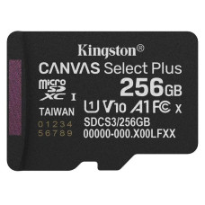 Карта пам'яті Kingston 256GB microSDXC Canvas Select Plus Gen3 (SDCS3/256GBSP)