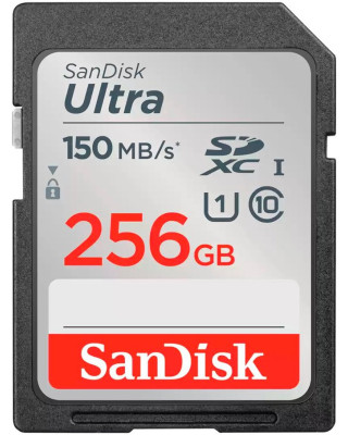 Карта пам'яті SanDisk 256GB SDXC class 10 UHS-I Ultra (SDSDUNC-256G-GN6IN)