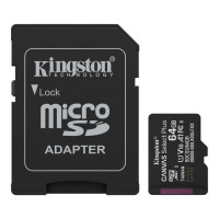 Карта пам'яті Kingston 64GB microSDXC class 10 UHS-I V10 A1 Canvas Select Plus (SDCS3/64GB)