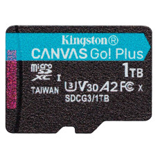 Карта пам'яті Kingston 1TB microSDXC 10 UHS-I U3 V30 A2 Canvas Go Plus G4 (SDCG4/1TBSP)