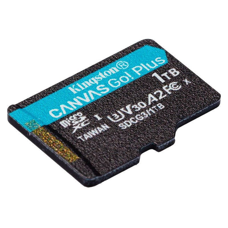 Карта пам'яті Kingston 1TB microSDXC 10 UHS-I U3 V30 A2 Canvas Go Plus G4 (SDCG4/1TBSP)