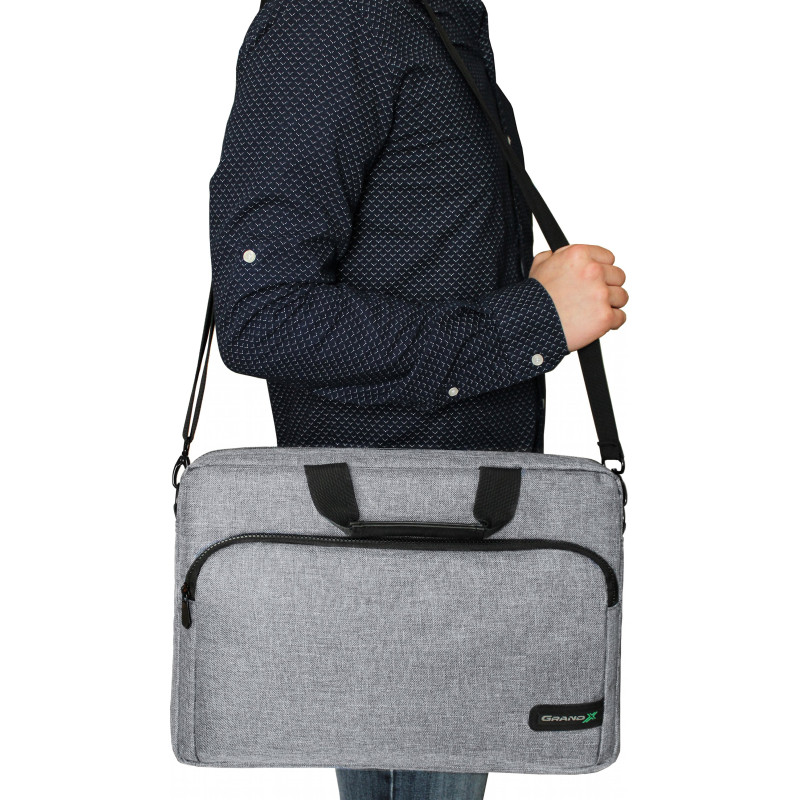 Сумка для ноутбука Grand-X 14'' SB-148 soft pocket Grey (SB-148G)