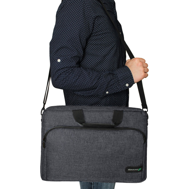 Сумка для ноутбука Grand-X 15.6 'SB-139 Dark Grey (SB-139D)
