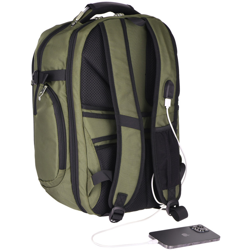 Рюкзак для ноутбука 2Е Ultimate SmartPack 30L Green (2E-BPT6416OG)