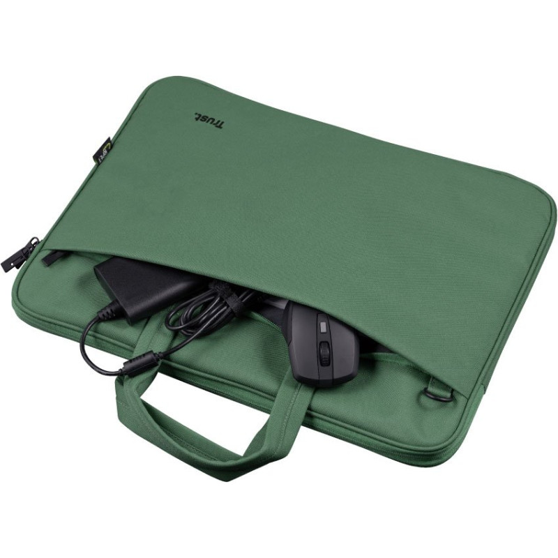 Сумка для ноутбуку TRUST Bologna Slim Bag 16 green (24450)