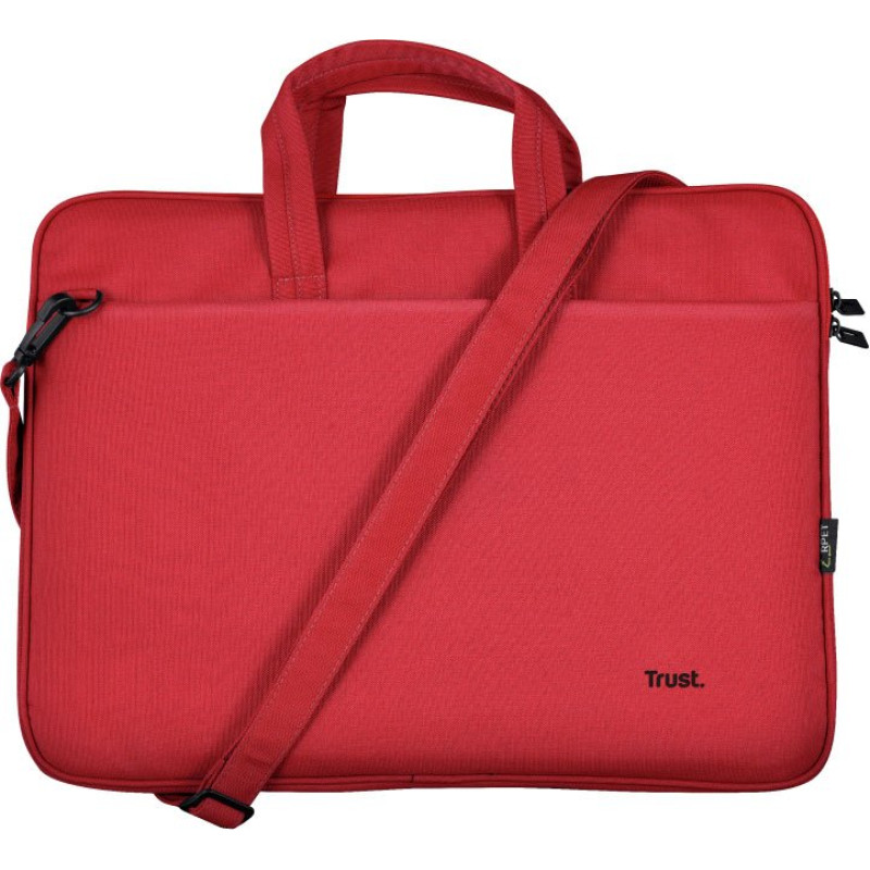 Сумка для ноутбуку TRUST Bologna Slim Bag 16 red (24449)