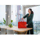 Сумка для ноутбуку TRUST Bologna Slim Bag 16 red (24449)