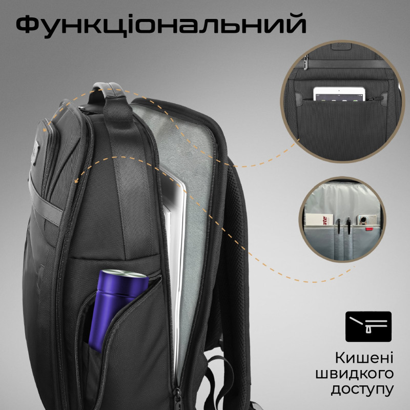 Рюкзак для ноутбука Promate Paramount BP 15.6