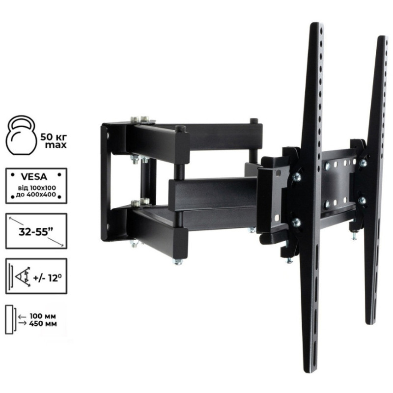 Кронштейн Charmount TV04T-R6 Black