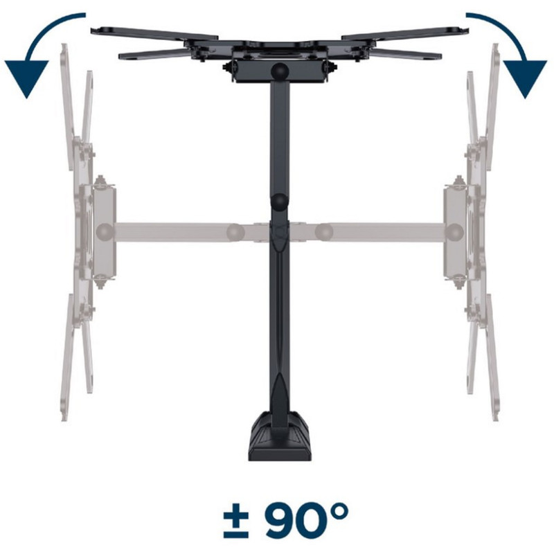 Кронштейн Gembird WM-55ST-01 Black