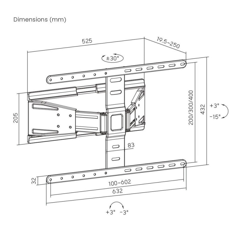 Кронштейн UniBracket Slim64