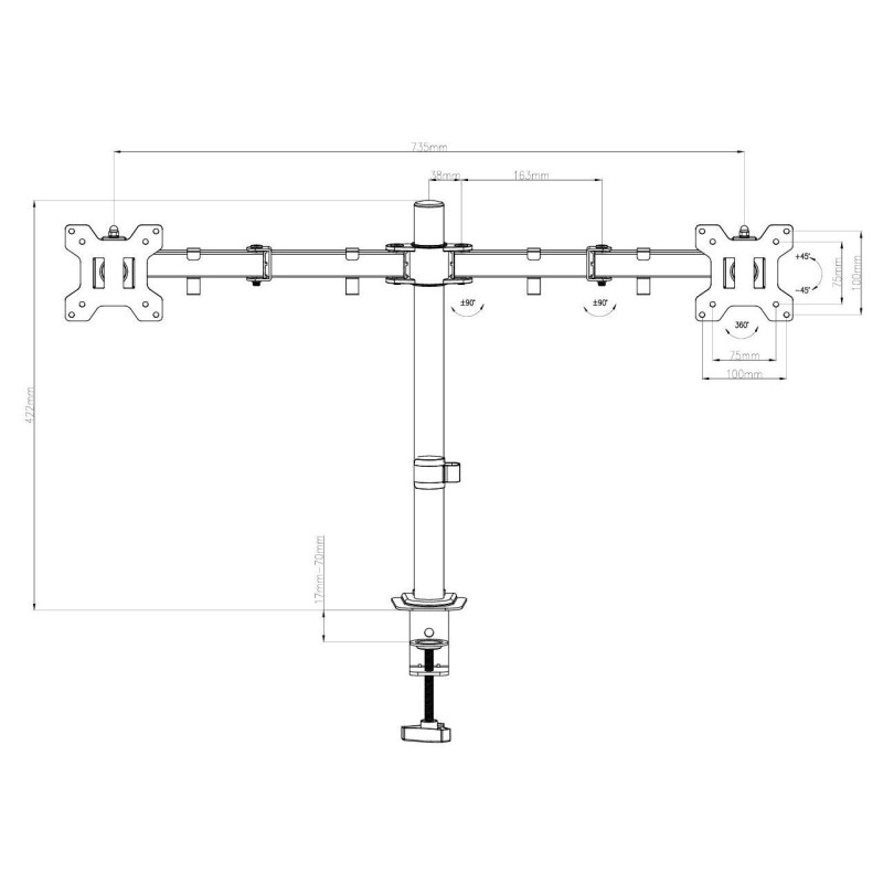 Кронштейн Vinga TD32-1052