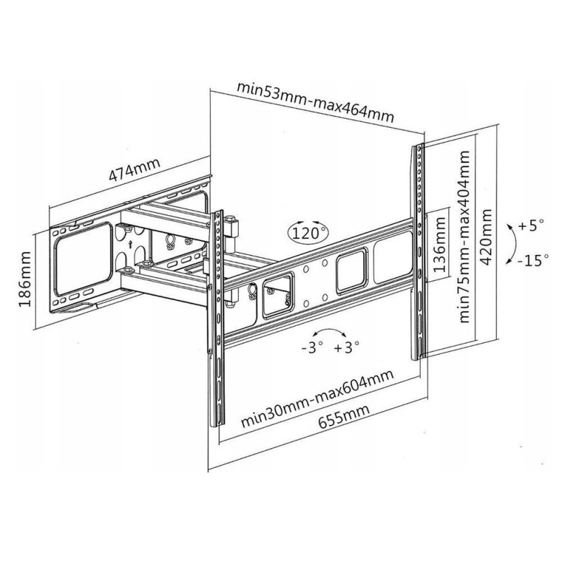 Кронштейн ITech PTRB44