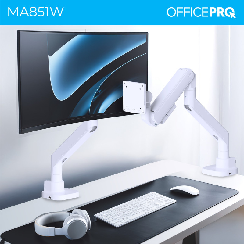 Кронштейн OfficePro MA851W White