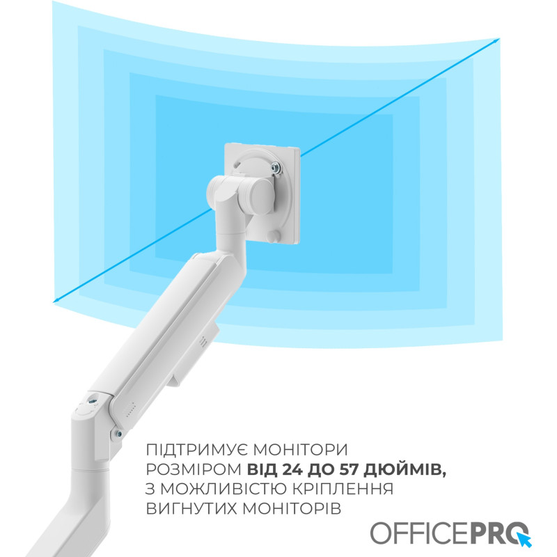 Кронштейн OfficePro MA851W White