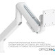 Кронштейн OfficePro MA851W White