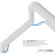 Кронштейн OfficePro MA851W White
