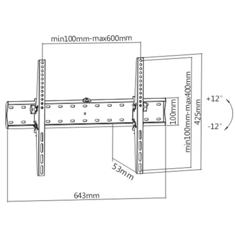 Кронштейн Brateck KL21G-46T
