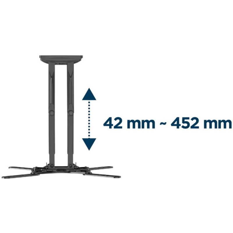 Кронштейн Gembird WM-60ST-01 Black