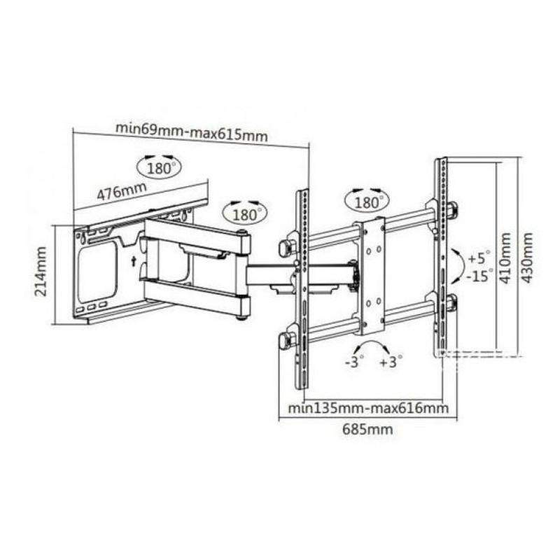 Кронштейн ITech PTRB-77