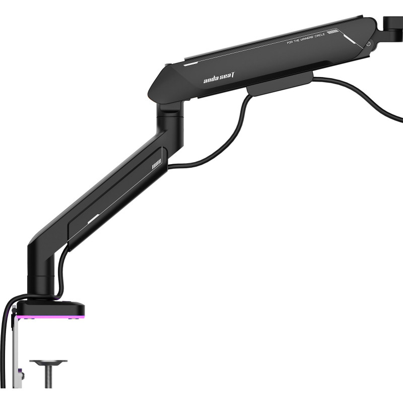 Anda Seat Stealth Pro II RGB 17 '' -42 '' Чорний (AD-W-A9X-1S-BB)