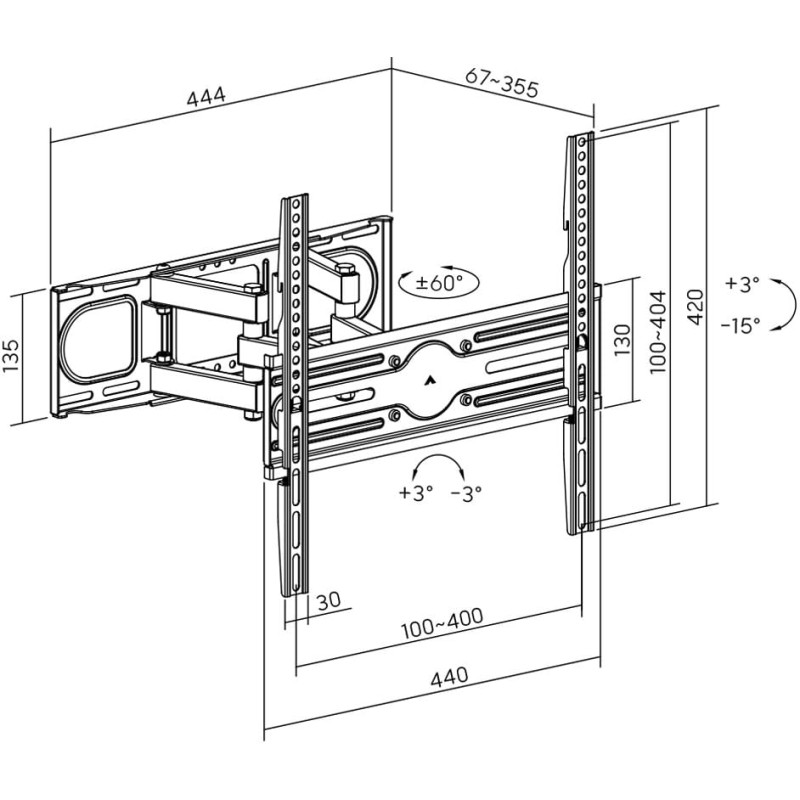 Кронштейн AGN AGN70-442P