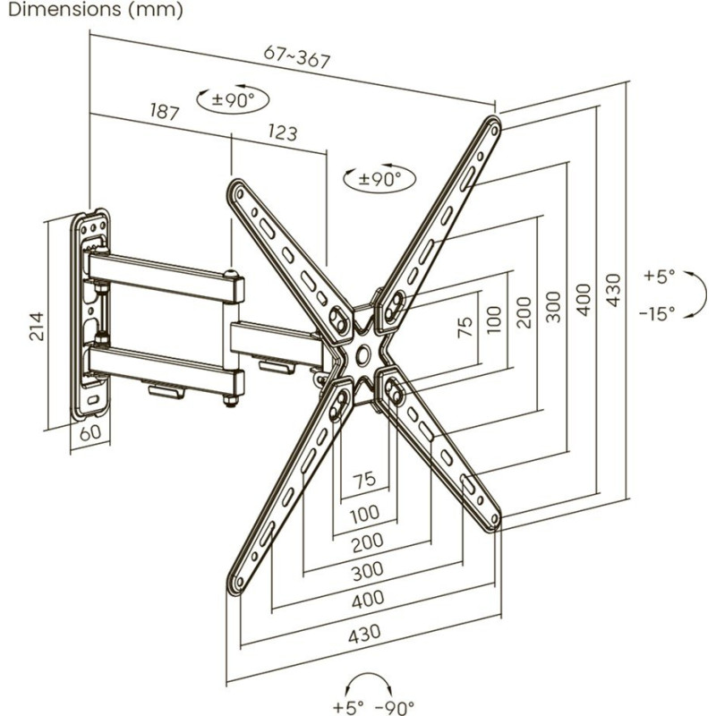 Кронштейн ITECH PTRB-3ES