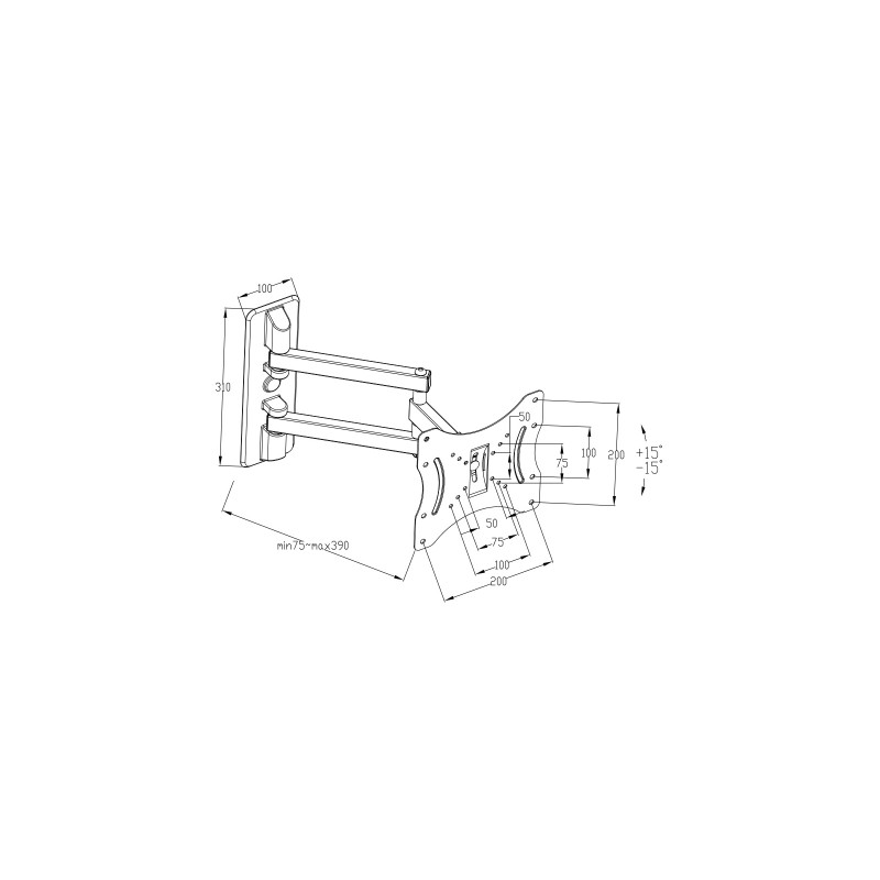Кронштейн Vinga TM32-2251