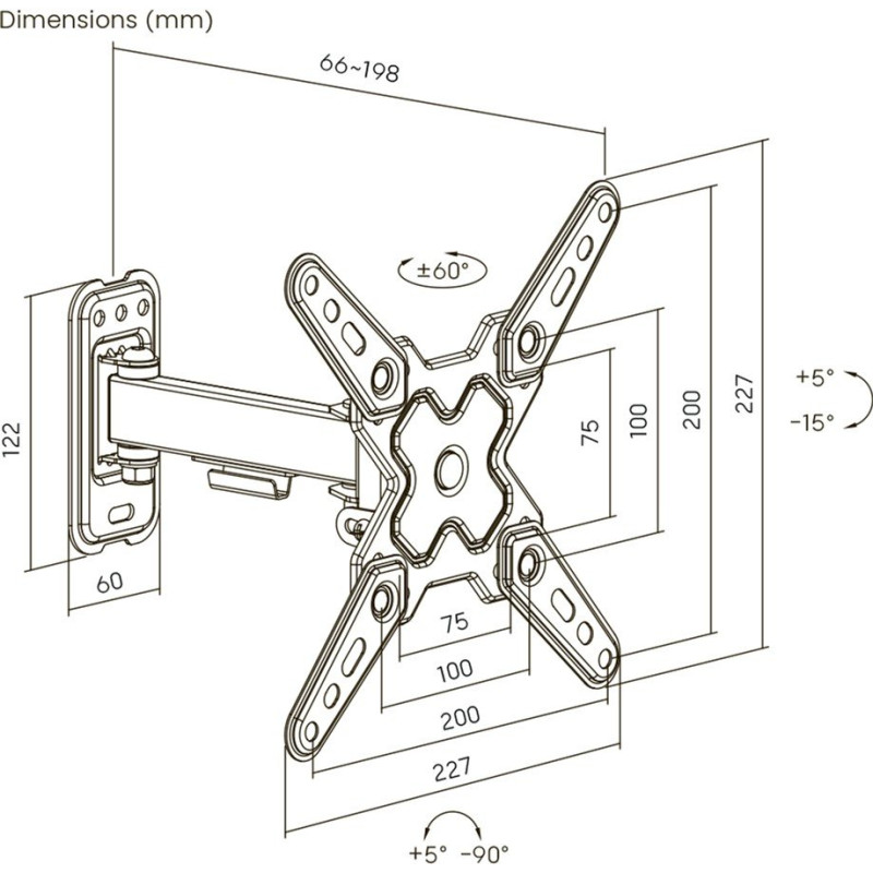Кронштейн ITECH LCD42B