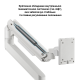 Настільний кріплення для монітора OfficePro MA801W 17-49