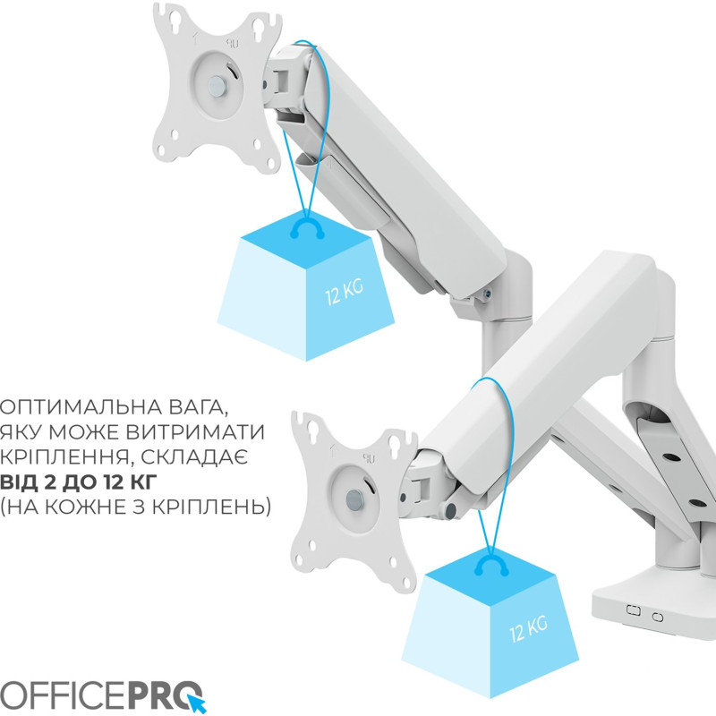 Кронштейн OfficePro MA442W White