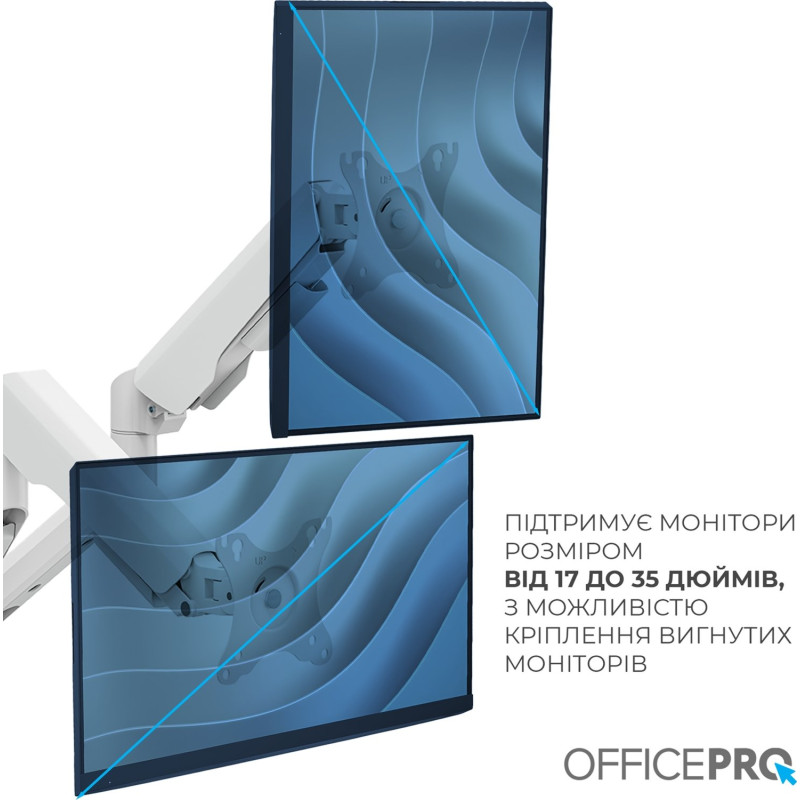 Кронштейн OfficePro MA442W White