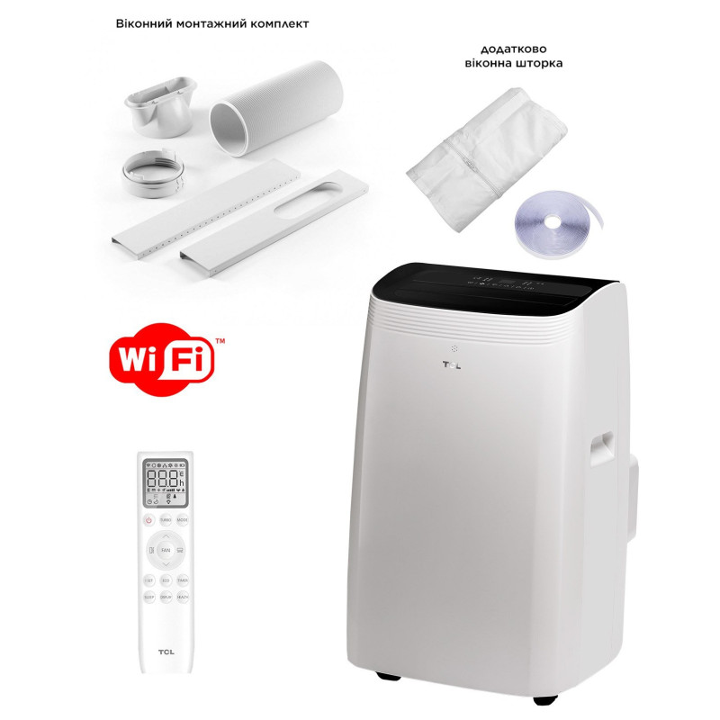 Кондиціонер мобільний TCL TAC-16CPB/NZWS WI-FI
