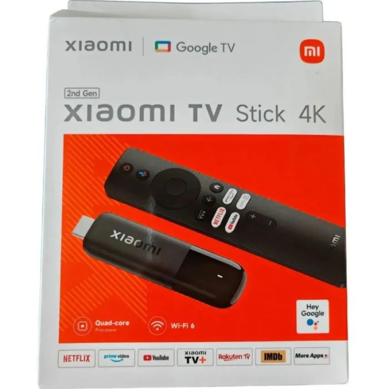 Медіаплеєр Xiaomi TV Stick 4K (2nd Gen) (1169027)