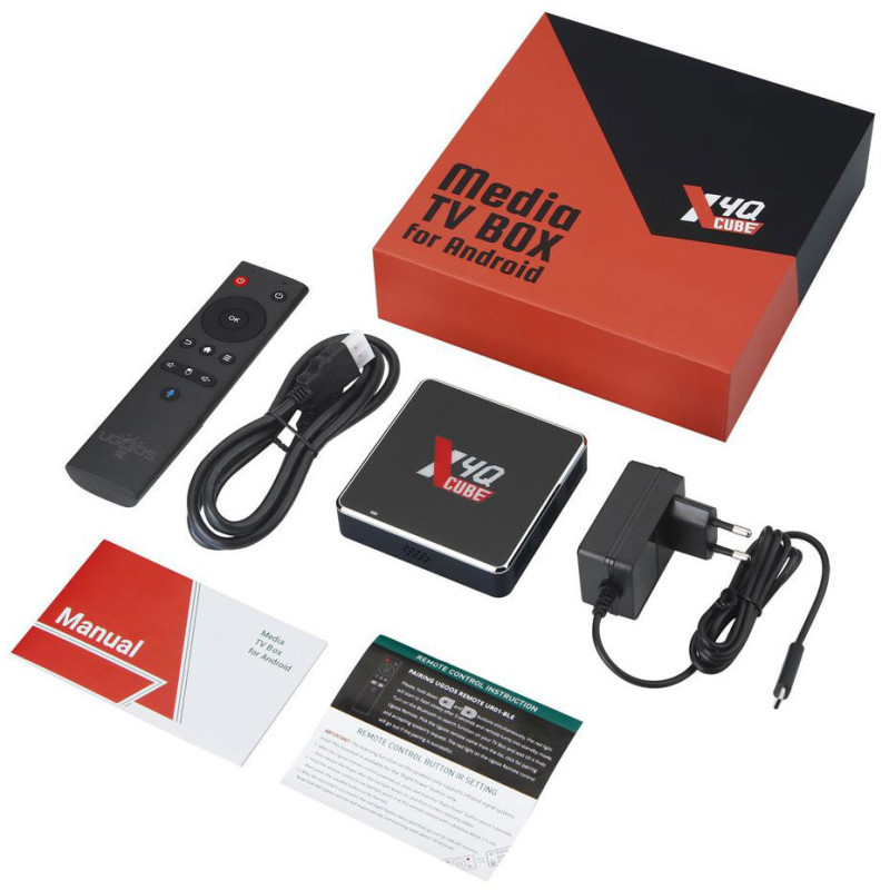 Медіаплеєр Ugoos X4Q CUBE 2/16Gb/Amlogic S905X4/Android 1 (X4Q CUBE)