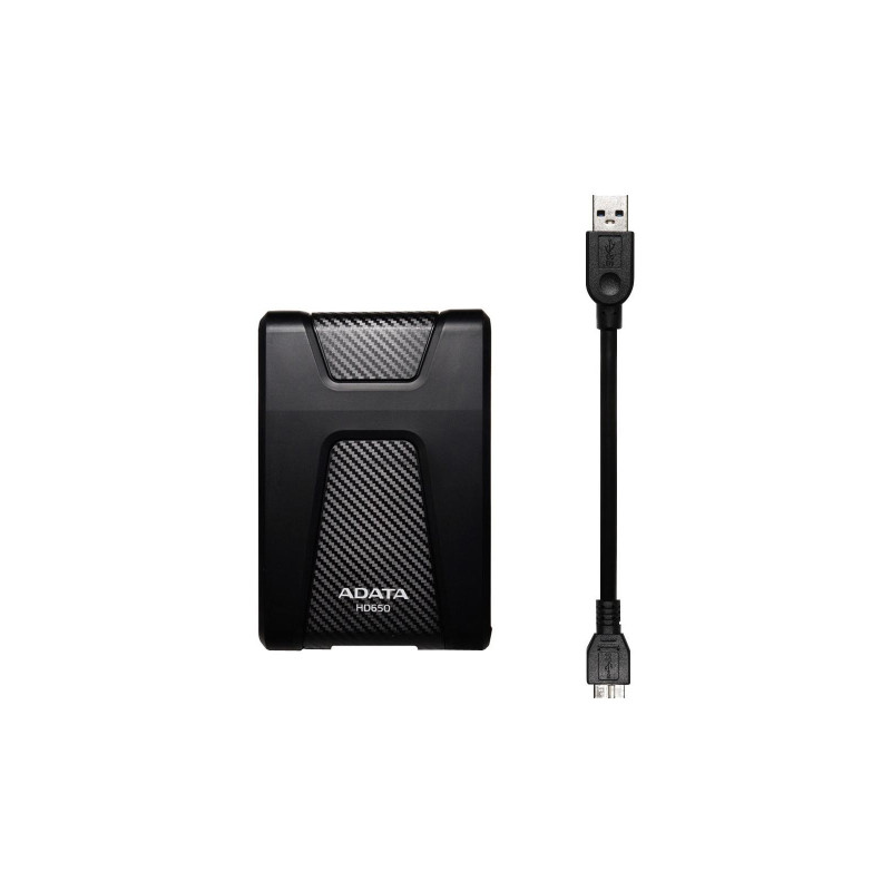 Жорсткий диск ADATA DashDrive Durable HD650 2 TB (AHD650-2TU31-CBK)