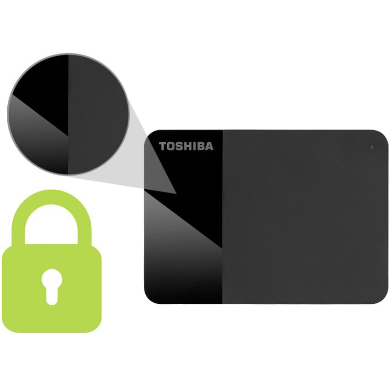 Зовнішній жорсткий диск Toshiba 2.5
