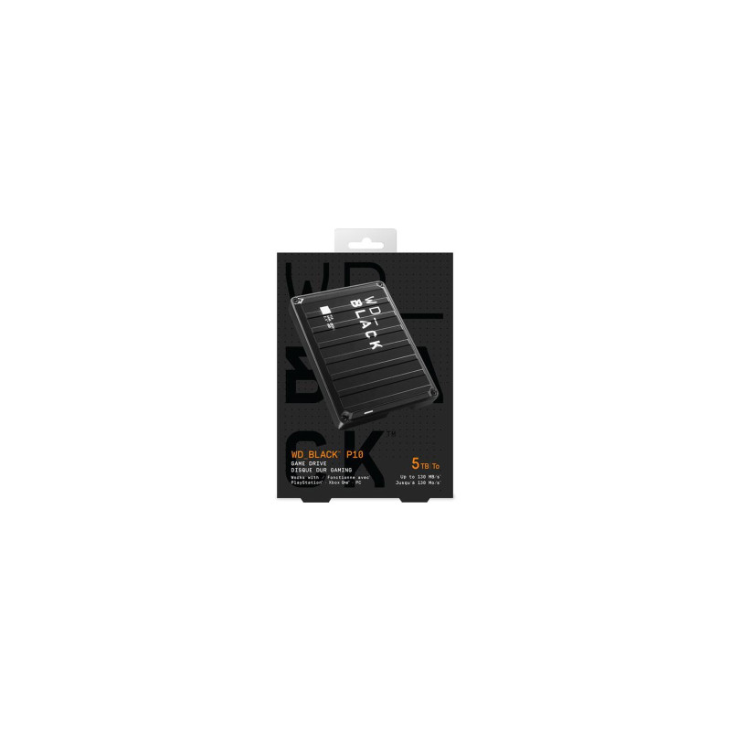 Жорсткий диск WD BLACK P10 Game Drive 5 TB (WDBA3A0050BBK-WESN)