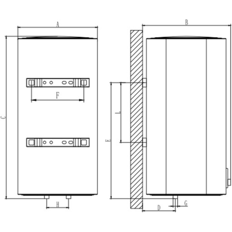 Бойлер OCEAN CUBE RZF50D-4 ET+DT
