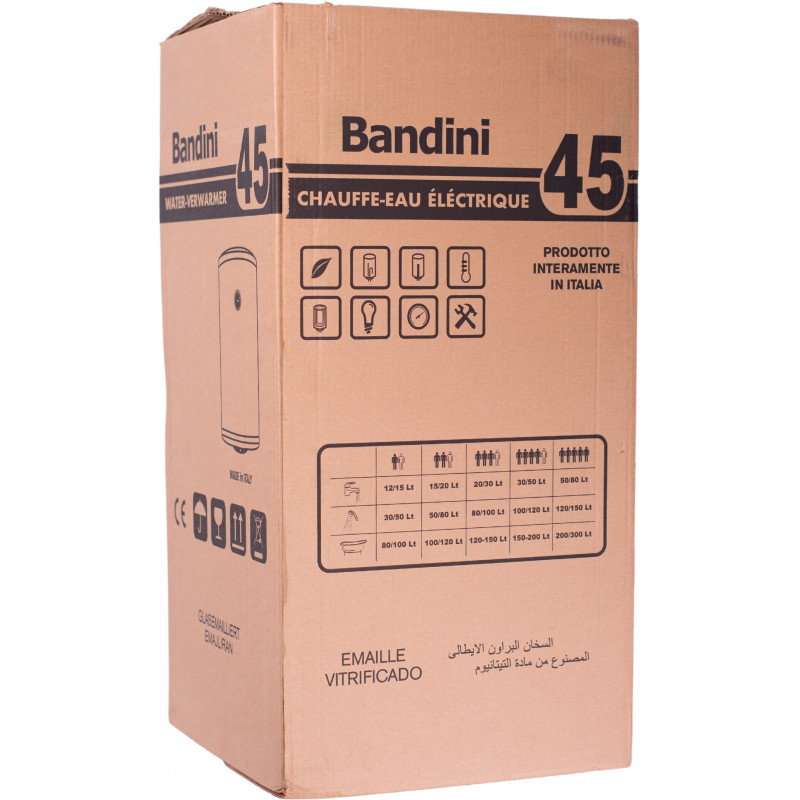 Бойлер Bandini Water Heaters SE 45 SLIM