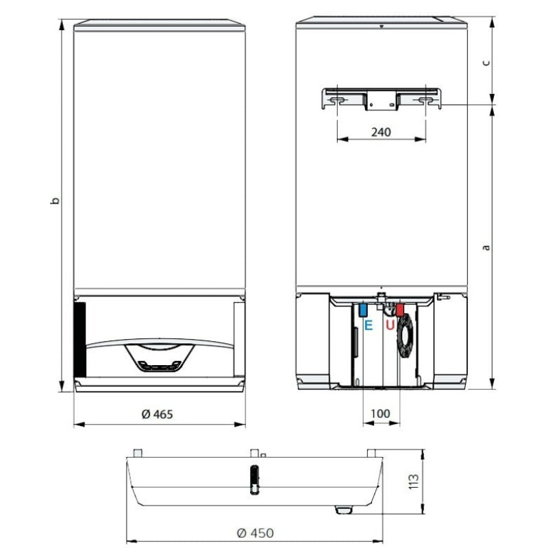 Бойлер Ariston LYDOS HYBRID WI-FI 100 (3629065)