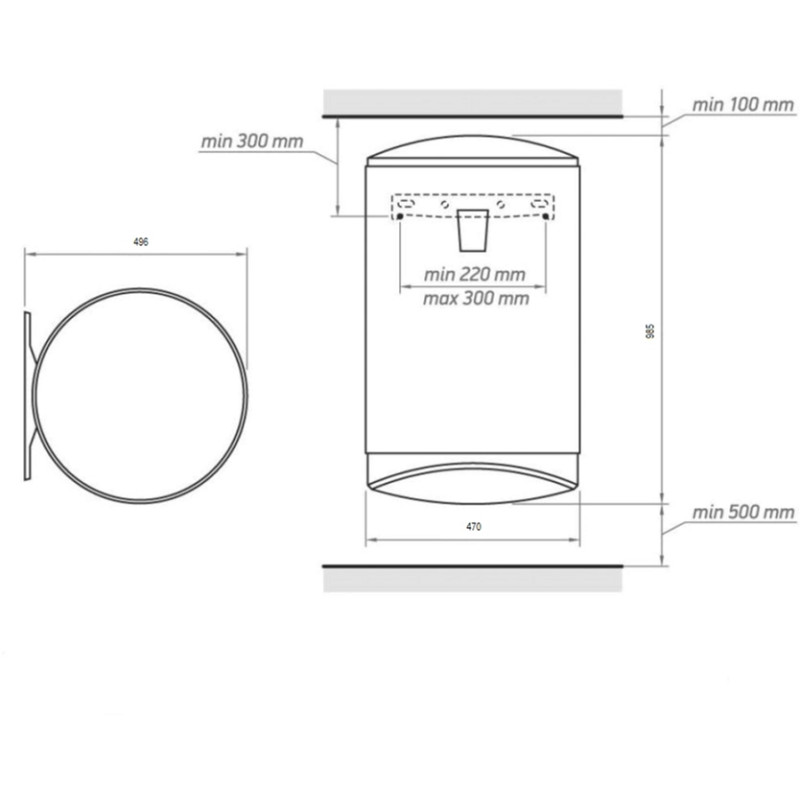 Бойлер Tesy Modeco Cloud GCV 100 47 24D C22 ECW