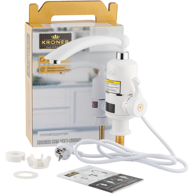 Проточний водонагрівач KRONER KRM Volt - CW092