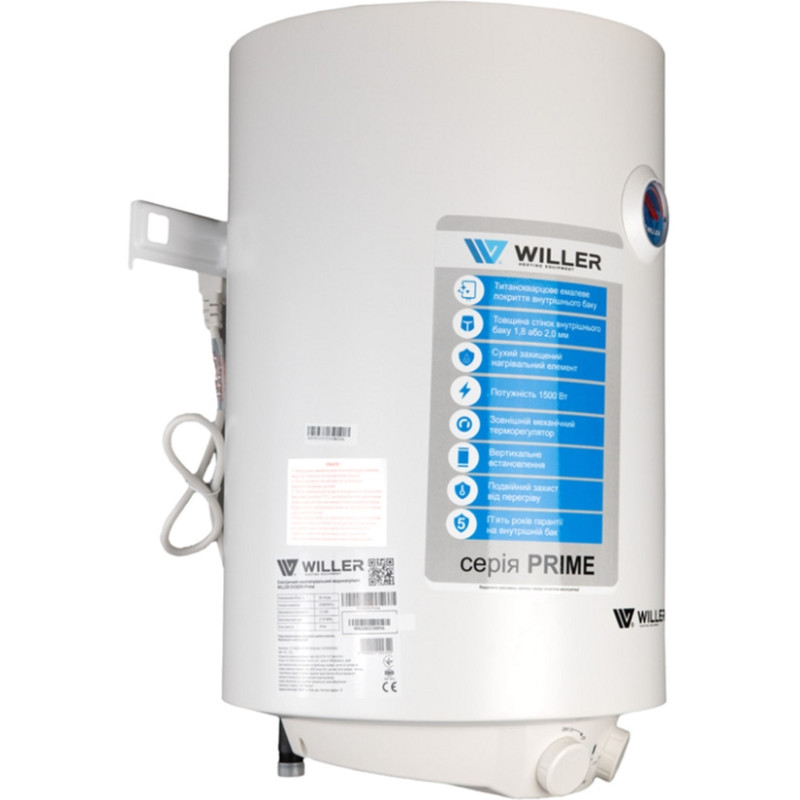 Бойлер Willer EV30DR Prime